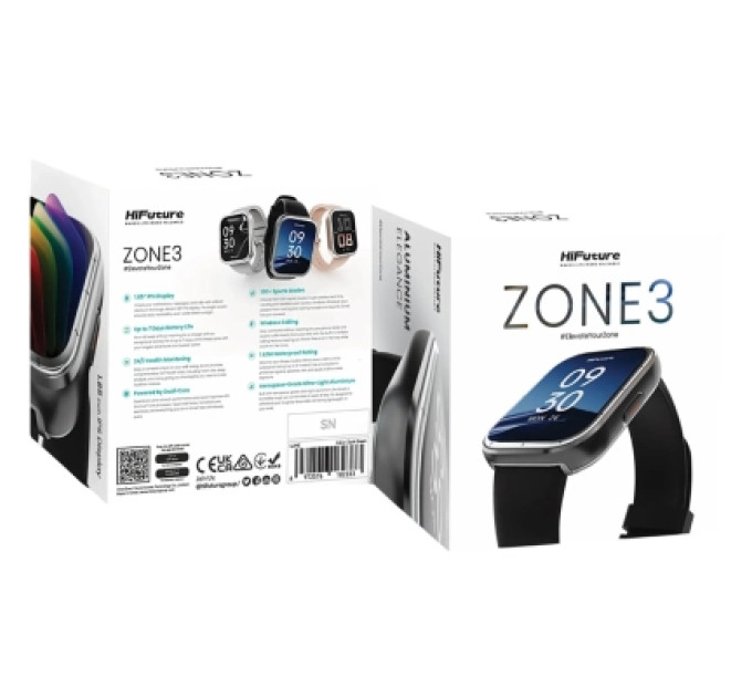 HIFuture Смарт-годинник HiFuture zone3.silver