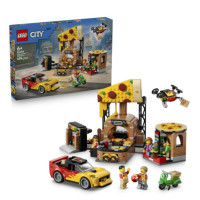Конструктор LEGO City Доставка піци з різними транспортними засобами