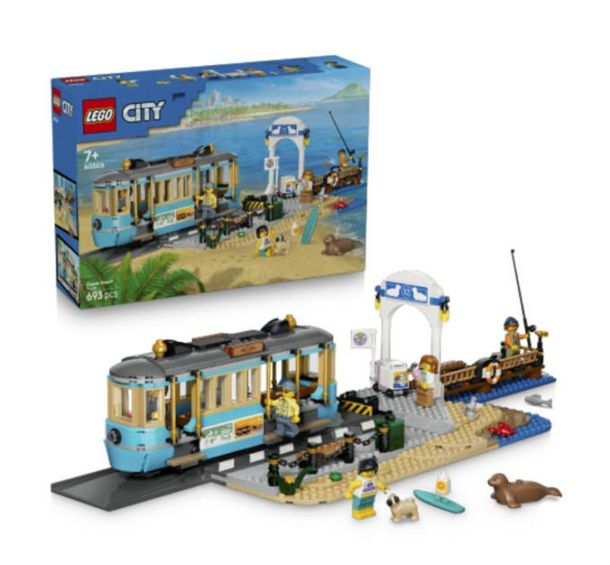 LEGO Конструктор LEGO City Класичний трамвай до пляжу