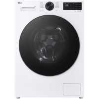 Пральна машина LG фронтальна, 9кг, 1200, A, 48см, дисплей, пара, інвертор, білий