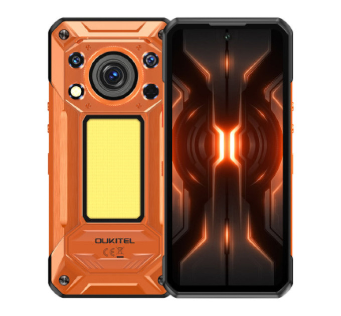 OUKITEL Мобільний телефон OUKITEL WP500 12/1TB Orange (6941749876706)