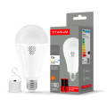 TITANUM Лампочка TITANUM акумуляторна A80 12W E27 4000K 230V (TL-EMA80-12274)