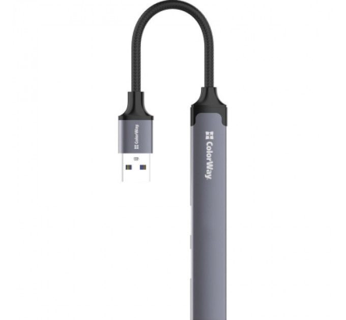 ColorWay Концентратор ColorWay USB-A 4-в-1 USB2.0х3/USB3.0 (CW-HUB05)