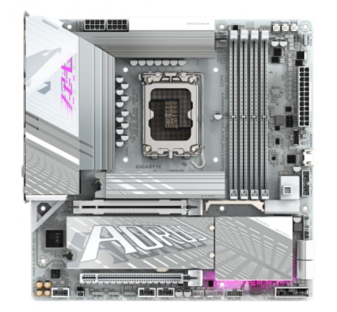 GIGABYTE Материнська плата GIGABYTE Z890M AORUS ELITE WIFI7 ICE