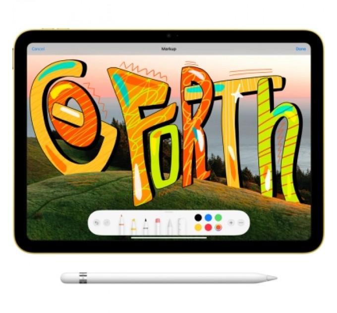 Apple Планшет Apple iPad 10.9" 2024 Wi-Fi + Cellular 256GB Yellow (MCMQ4NF/A)