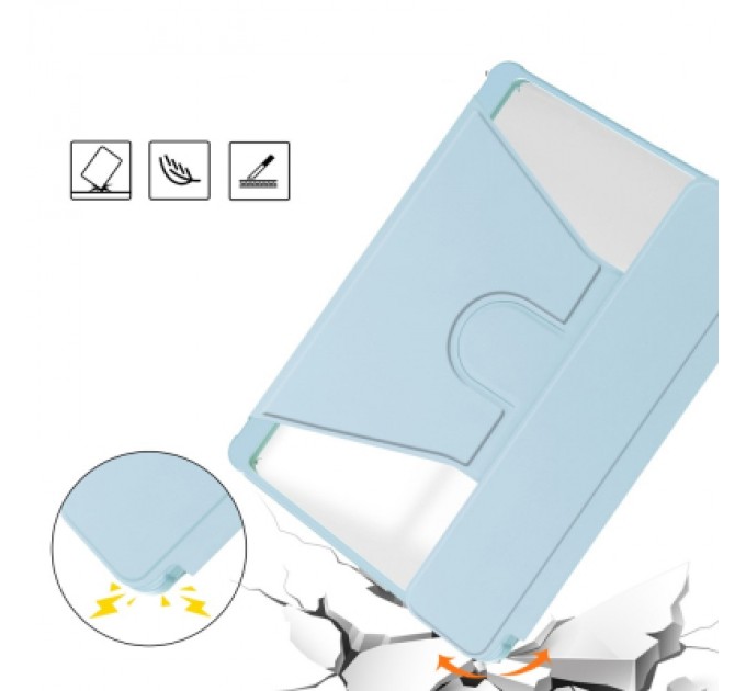 BeCover Чохол до планшета BeCover 360° Rotatable Samsung Galaxy Tab S10 Plus (SM-X820/SM-X826) 12.4" Light Blue (712267)