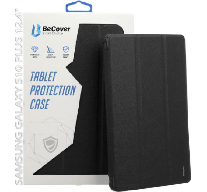 BeCover Чохол до планшета BeCover Smart Case Samsung Galaxy Tab S10 Plus (SM-X820/SM-X826) 12.4" Black (712232)