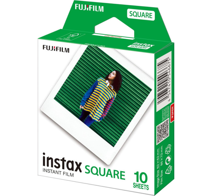Fujifilm Фотопапір Fujifilm COLORFILM INSTAX SQUARE (86х72мм 10шт)