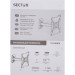 Sector Кронштейн Sector TV2 White
