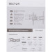 Sector Кронштейн Sector TV 6 Black