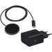 SAMSUNG mobile Зарядний пристрій бездротовий Samsung 25Вт Magnetic Wireless, адаптер 45Вт USB-C, сірий темний