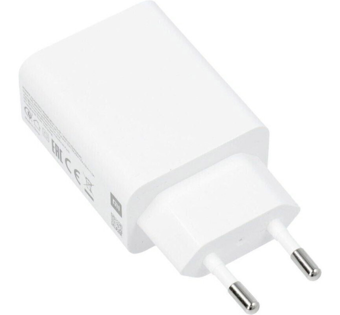Xiaomi Зарядний пристрій Xiaomi 22.5W USB-A White (BHR7757EU)
