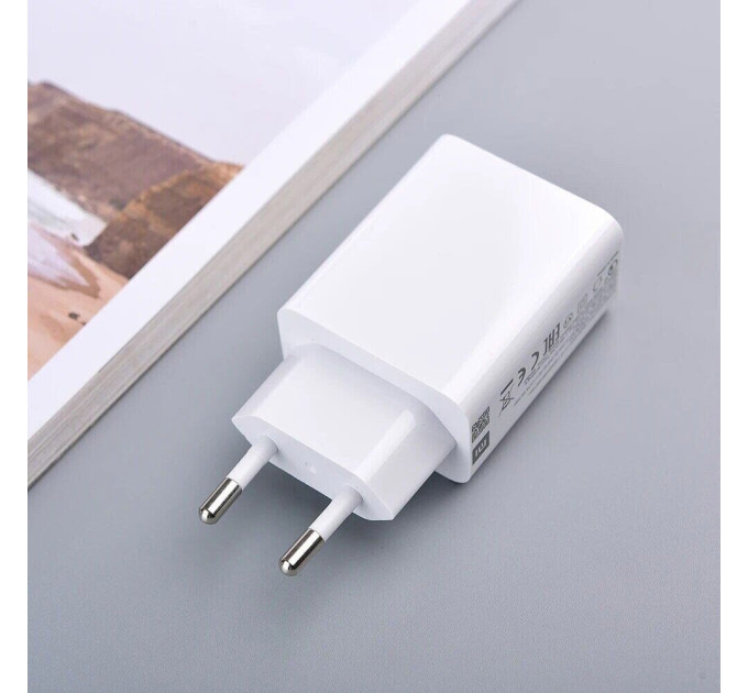 Xiaomi Зарядний пристрій Xiaomi 22.5W USB-A White (BHR7757EU)