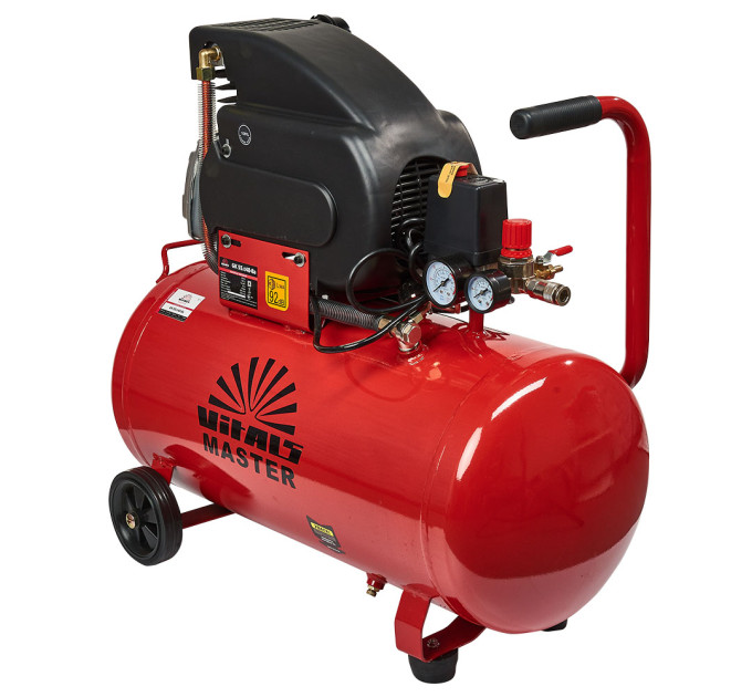 Vitals Компресор повітряний Vitals Master GK55.t48-8а 1.5кВт, 50л, 184·120л/хв, 8бар, 27.5кг