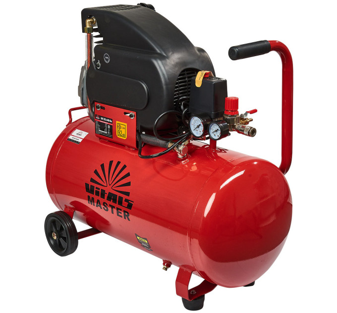 Vitals Компресор повітряний Vitals Master GK55.t48-8а 1.5кВт, 50л, 184·120л/хв, 8бар, 27.5кг