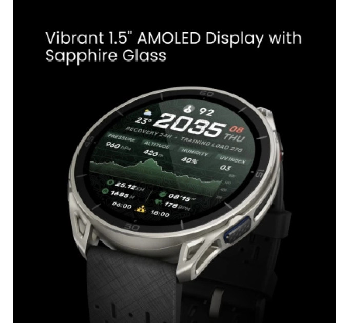 Amazfit Смарт-годинник Amazfit Cheetah 2 Ultra Титан Titanium W2441GL1N (1199293)