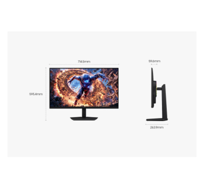 Samsung Монітор Samsung LS32HG802ESXUA