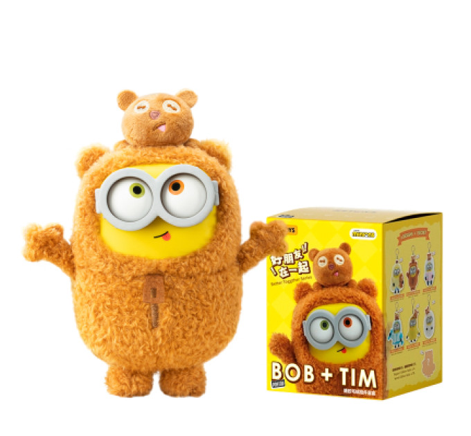 Pop Top М'яка іграшка Pop Top сюрприз 52Toys Bob & Tim Посіпаки (25ZB301XHRTJ001)