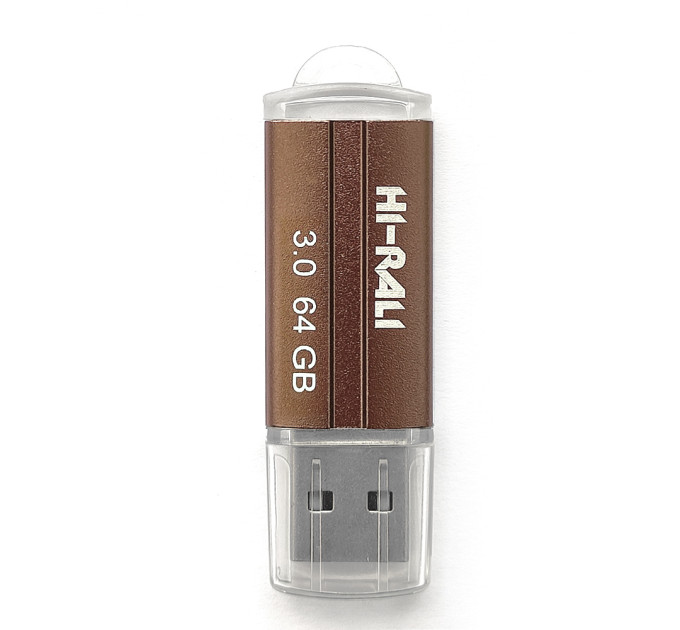 Hi-Rali Флеш-накопичувач USB3.0 64GB Hi-Rali Corsair Series Bronze (HI-64GB3CORBR)