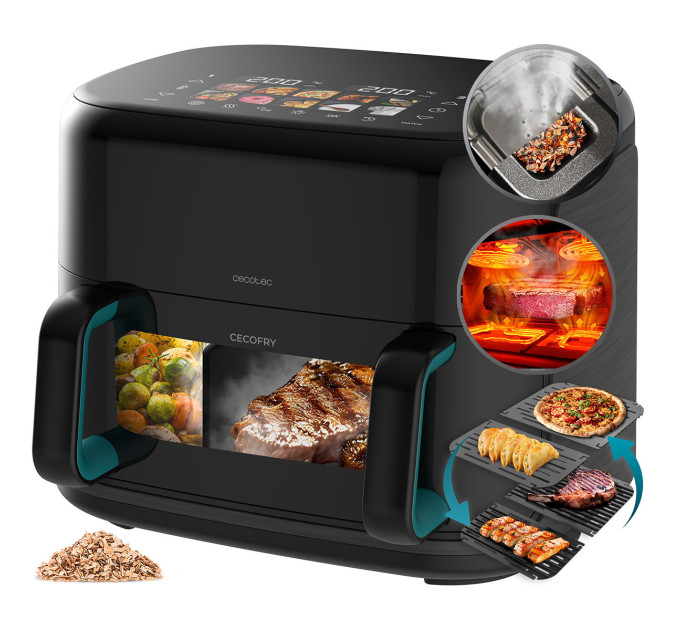 Cecotec Мультипіч Cecotec Cecofry&Grill Smokin`Prime 11000 (A01_EU01_101139)