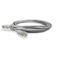 Kingda Патч-корд 2м, UTP, cat.5e, CU, 24AWG, grey Kingda (KD-PAUT3200GY)