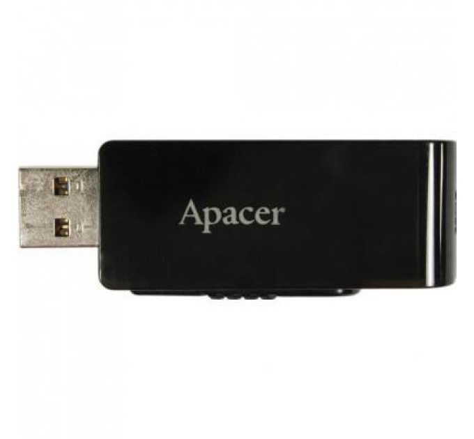 Apacer USB флеш накопичувач Apacer 128GB AH350 Black RP USB3.0 (AP128GAH350B-1)