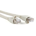 Kingda Патч-корд 0.5м, FTP, cat.5e, CU, 24AWG, grey Kingda (KD-PAFT4050GY)