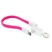 Extradigital Дата кабель USB 2.0 AM to Type-C 0.18m pink Extradigital (KBU1788)