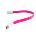 Extradigital Дата кабель USB 2.0 AM to Type-C 0.18m pink Extradigital (KBU1788)