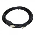 Cablexpert Кабель живлення USB to 3,5mm 1,8m Cablexpert (CC-USB-AMP35-6)