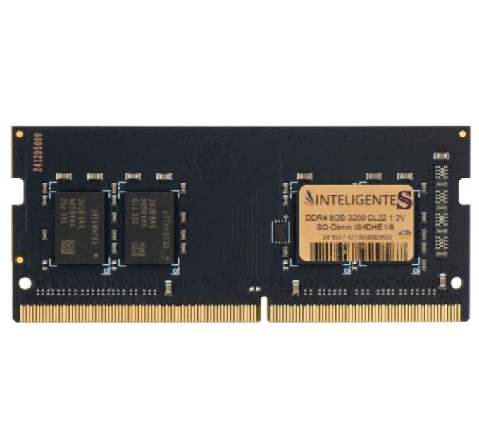 INTELIGENTES Модуль пам'яті для ноутбука SoDIMM DDR4 8GB 3200 MHz INTELIGENTES (IS4DHE1/8)