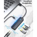 Vention Концентратор Vention USB 3.0 to 3хUSB 3.0/2хTRS Audio/USB Micro 1.0m (CHIBF)