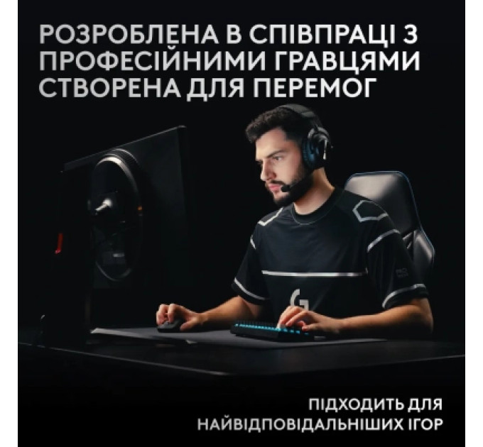 Logitech Клавіатура Logitech G Pro X 60 Lightspeed GX Tactile Wireless/Bluetooth UA White (920-011930)