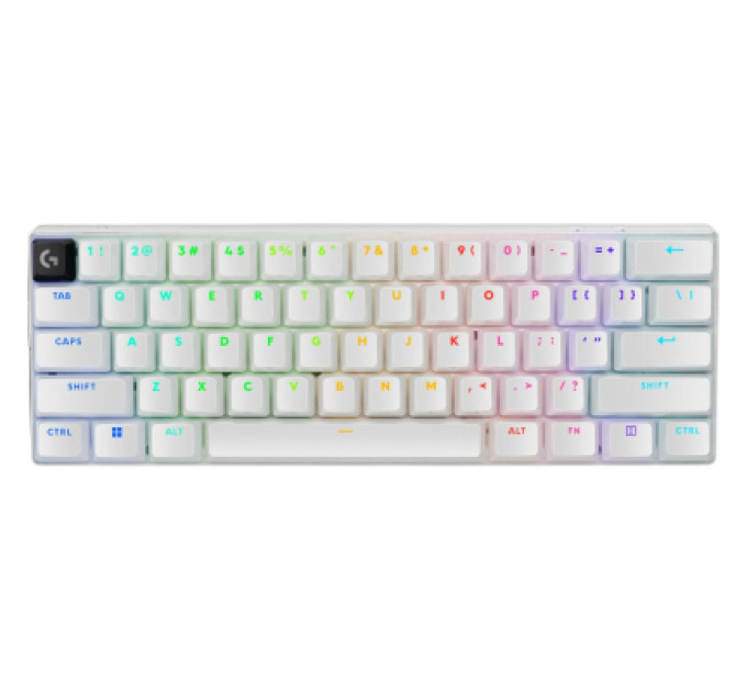 Logitech Клавіатура Logitech G Pro X 60 Lightspeed GX Tactile Wireless/Bluetooth UA White (920-011930)