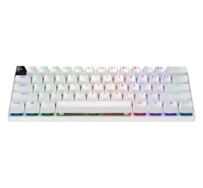Logitech Клавіатура Logitech G Pro X 60 Lightspeed GX Tactile Wireless/Bluetooth UA White (920-011930)