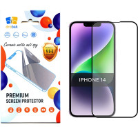 Скло захисне Drobak Matte Ceramics Anty Spy Apple iPhone 14 Pro (535330)