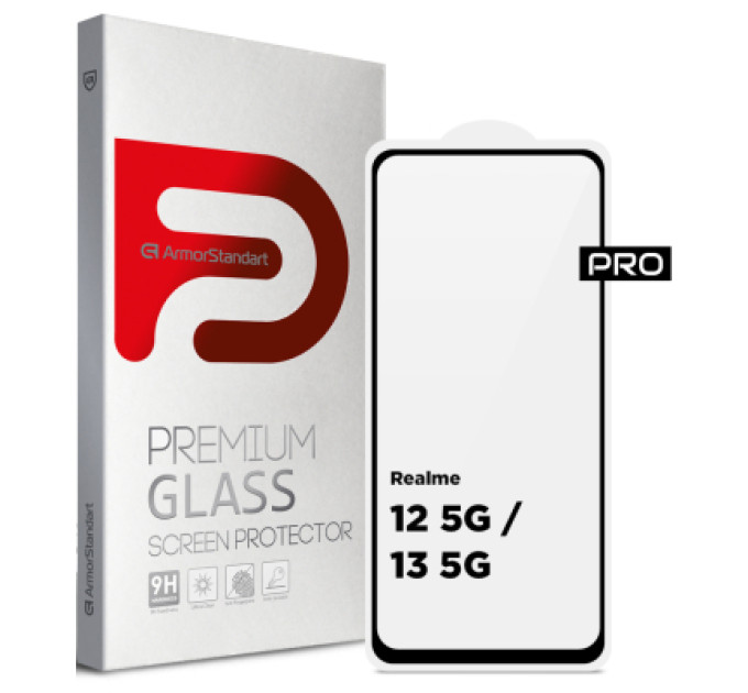 Armorstandart Скло захисне Armorstandart Pro Realme 12 5G / 13 5G Black (ARM77900)