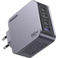 Ugreen Зарядний пристрій Ugreen 4xUSB 160W (3xUSB-C + USB-A) Gan Nexode Pro X763 (25877)