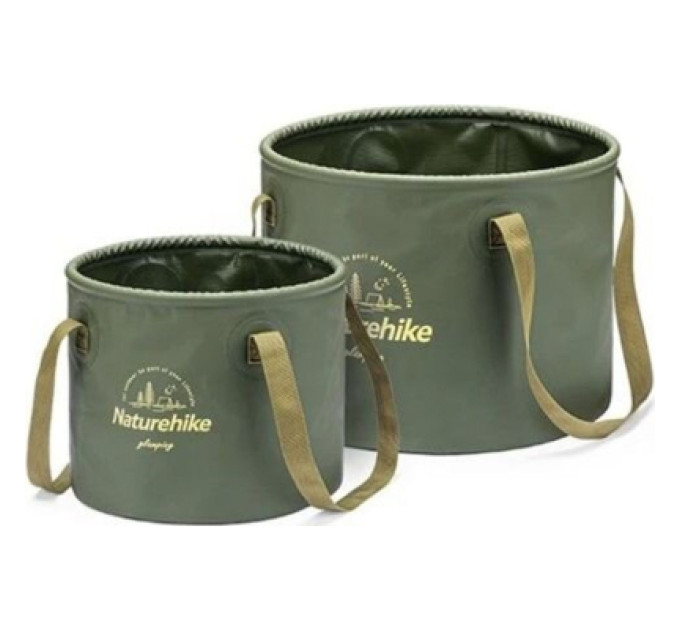Naturehike Відро складне Naturehike ПВХ NH20SJ040 10 л зелене (6927595764626)