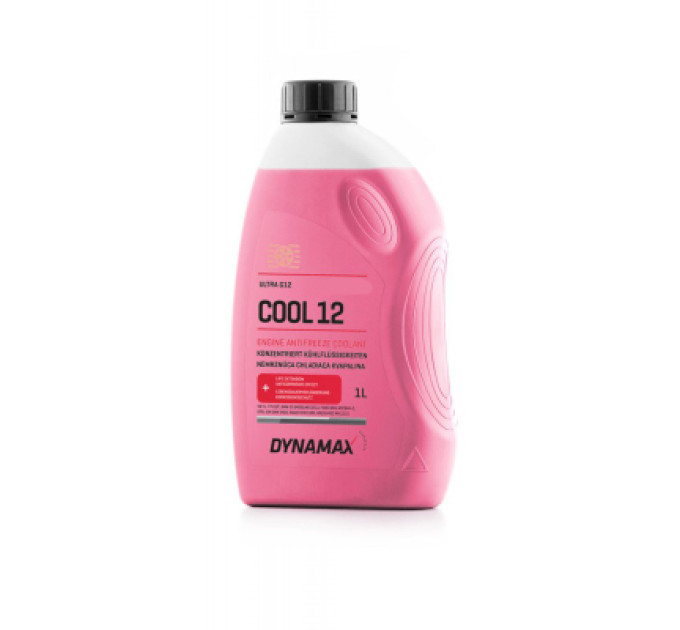 DYNAMAX Антифриз DYNAMAX COOL ULTRA G12 -37 1л (502575)