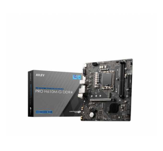 MSI Материнська плата MSI PRO H610M-G DDR4