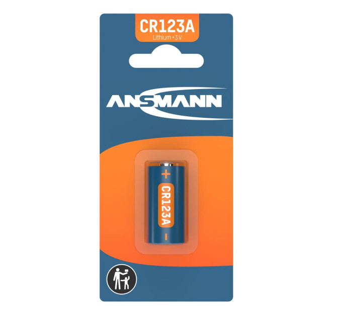 Ansmann Батарейка Ansmann CR123A/CR17335 BL 1шт