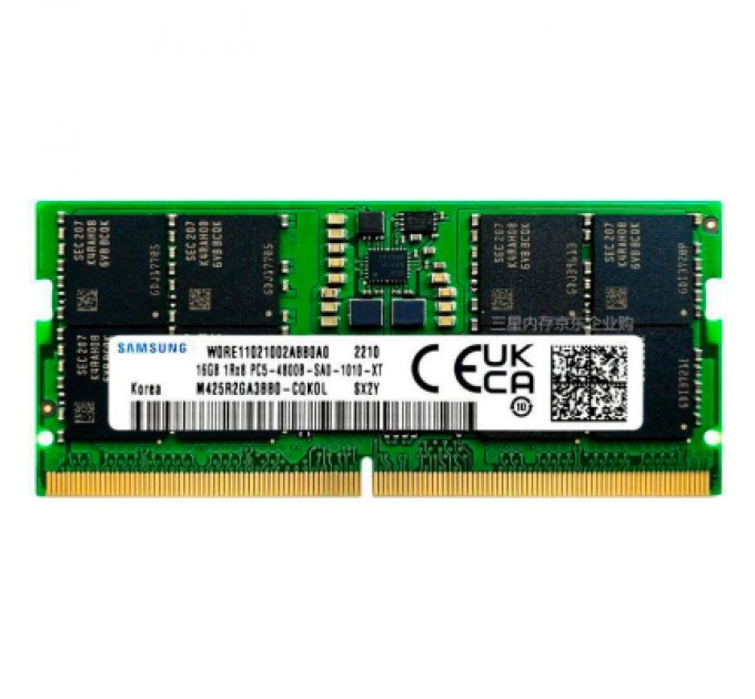 Samsung Модуль пам'яті для ноутбука SoDIMM DDR5 32GB 4800 MHz Samsung (M425R4GA3BB0-CQKOL)