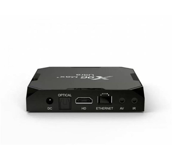 X96 HD медіаплеєр X96 MAX+ Ultra Android TV (905x4/4GB/64GB)