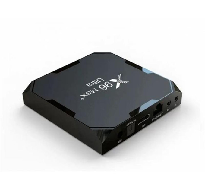X96 HD медіаплеєр X96 MAX+ Ultra Android TV (905x4/4GB/64GB)