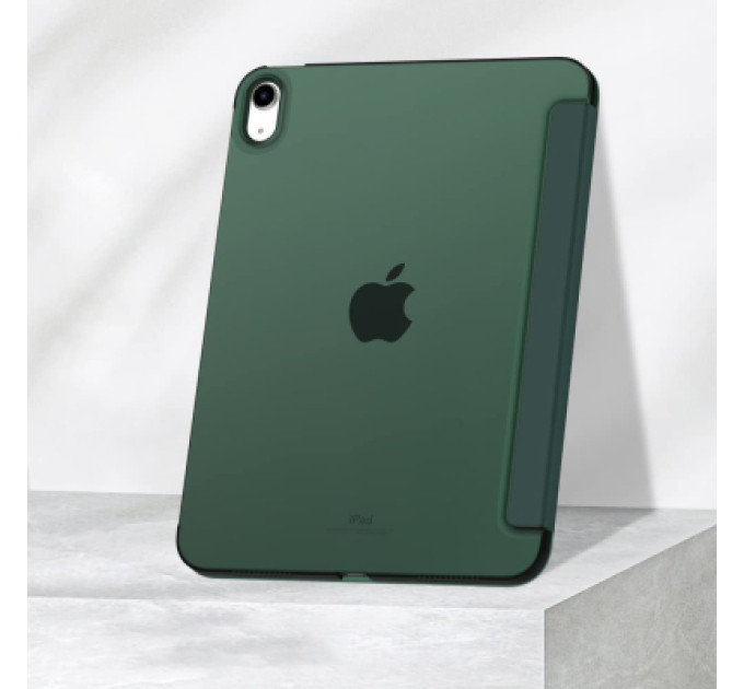 BeCover Чохол до планшета BeCover Tri Fold Hard Apple iPad 10.9" (2022/2024)/iPad (А16) 2025 11" Dark Green (713319)
