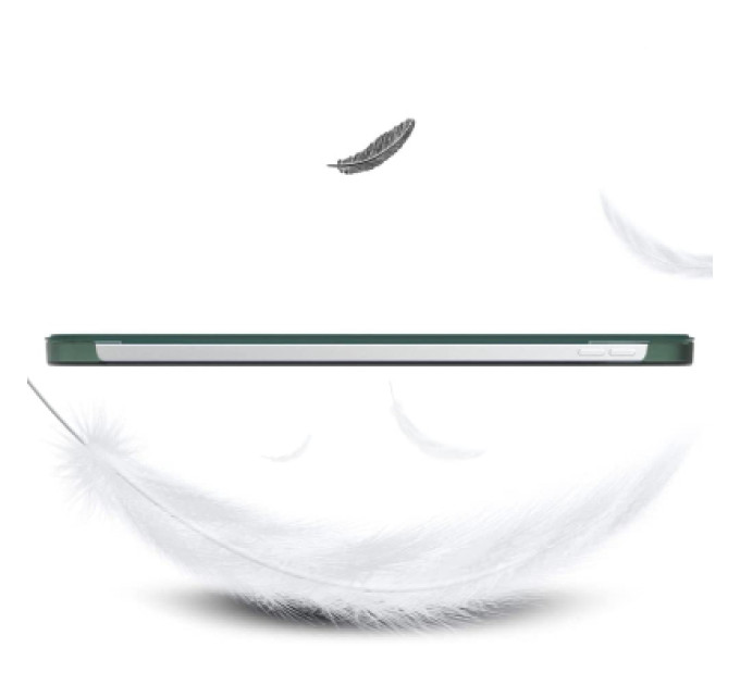 BeCover Чохол до планшета BeCover Tri Fold Hard Apple iPad 10.9" (2022/2024)/iPad (А16) 2025 11" Dark Green (713319)