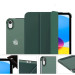 BeCover Чохол до планшета BeCover Tri Fold Hard Apple iPad 10.9" (2022/2024)/iPad (А16) 2025 11" Dark Green (713319)
