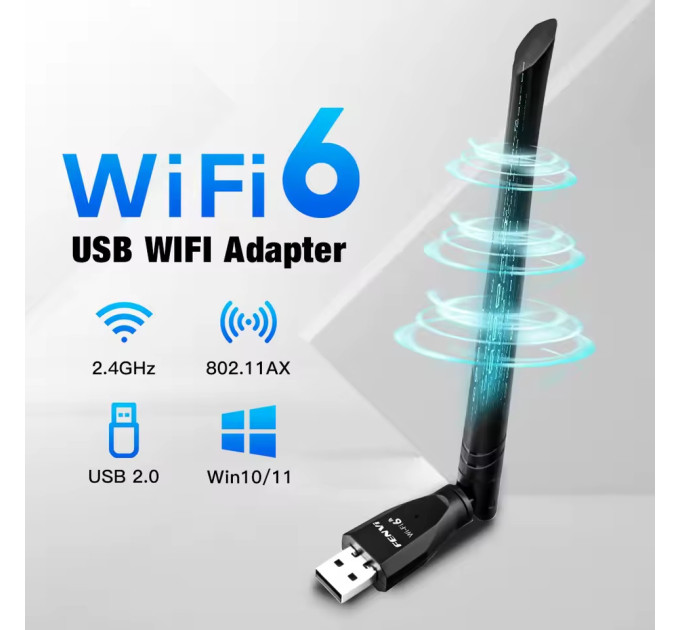 Fenvi Бездротовий адаптер Fenvi FU-AX300Pro