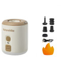 Naturehike Насос для надувних меблів Naturehike CNK2300DQ022 + нічник + вентилятор, бежевий (6976507665971)